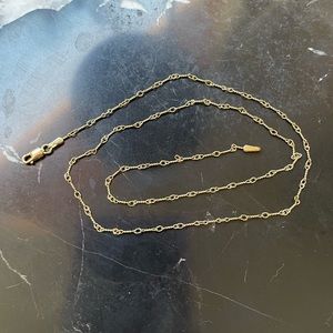 14k YG Twisted Chain - 15” / 16”